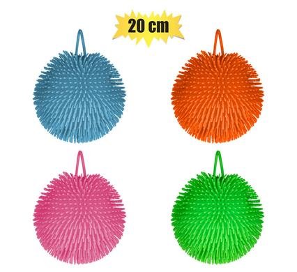 Novelty prickly puffer ball bright 20cm