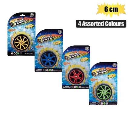 Novelty yo-yo tyre 6cm