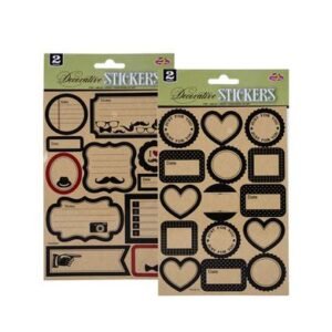 Sticker craft labels assorted