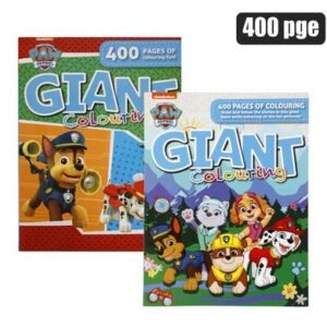Book colouring giant paw patrol 400p