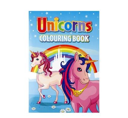 Book colouring unicorns 3