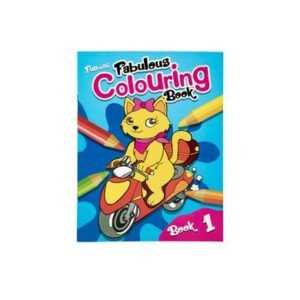 Book colouring fun with fabulous 1