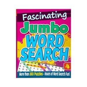 Book puzzle fascinating jumbo w/search 4