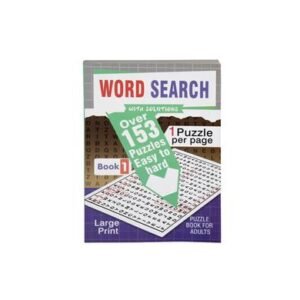 Book puzzle wordsearch 1