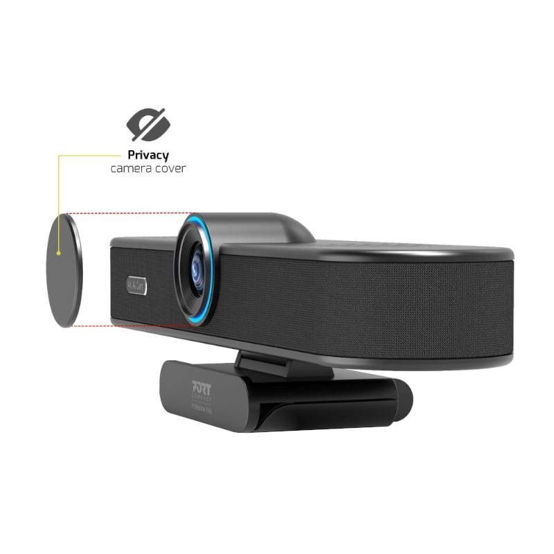 Port Connect All-in-one Conference Cam regroups camera + microphone + speaker 4k@30Hz - Image 3