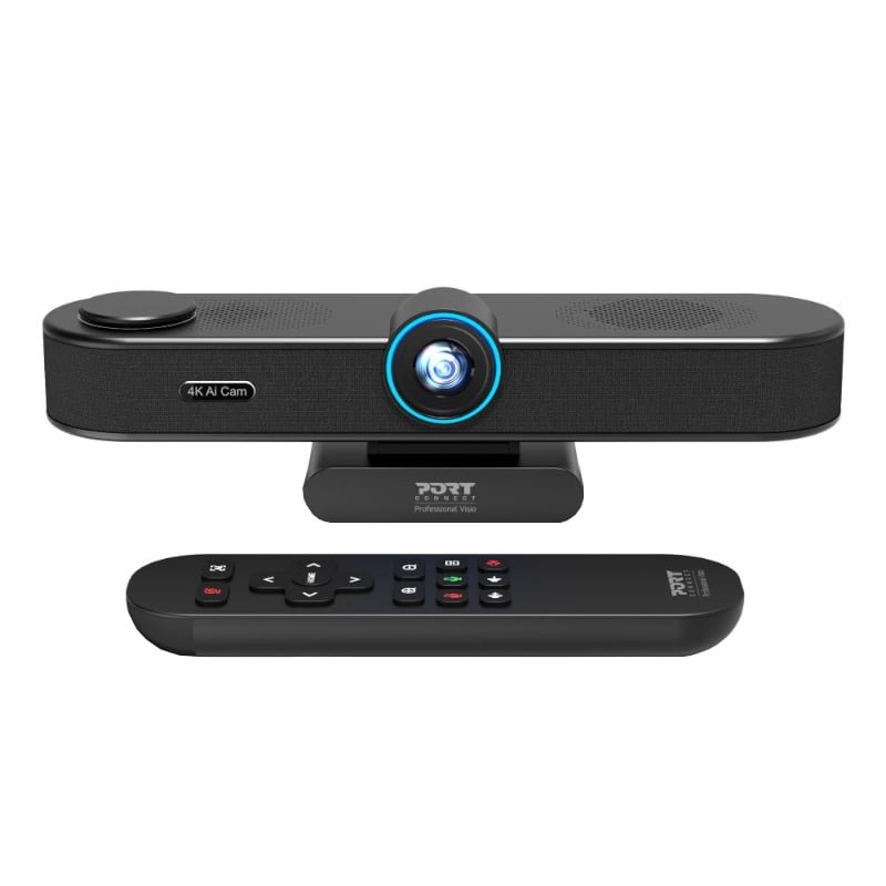 Port Connect All-in-one Conference Cam regroups camera + microphone + speaker 4k@30Hz - Image 2