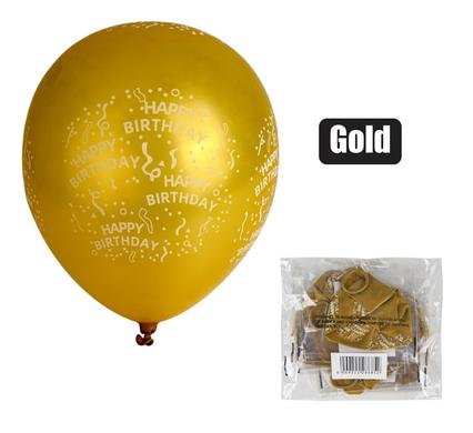 Balloons helium 1pc design silver f-01