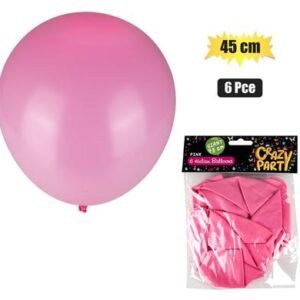Balloons giant 6pc pink f-02