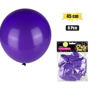 Balloons giant 6pc purple f-02