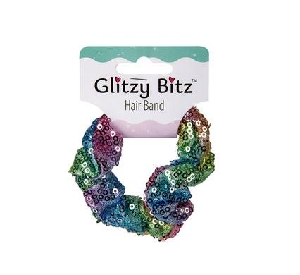 Hair band sequin scrunchie
