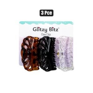 Hair claw clips 3pc