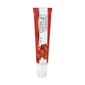 Lip gloss tube strawberry 15ml