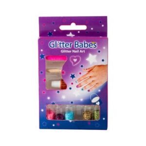 Nail art set glitter