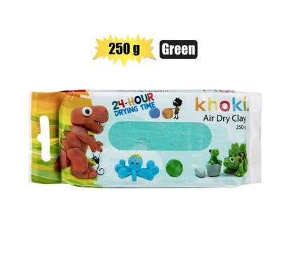 Art+craft air dry clay 250g green