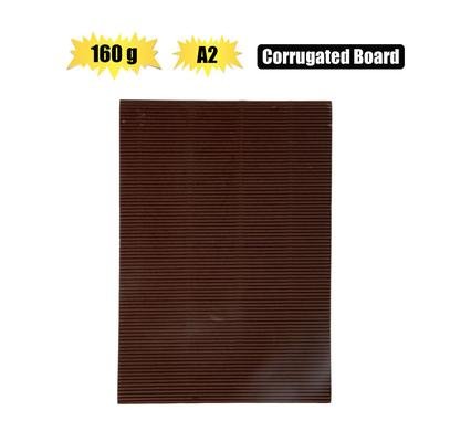 Art+craft a2 corrugated board 160gsm brn