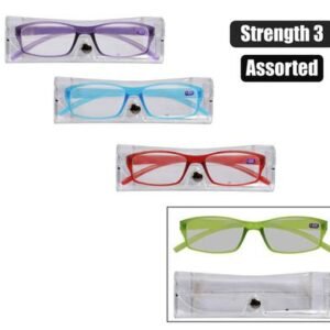 Reading glass 1 style asst col stren:3