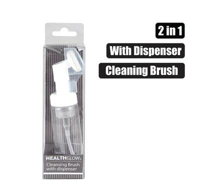 Facial cleansing brush w/dispenser 50ml