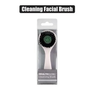 Facial cleansing brush w/charcoal fibre