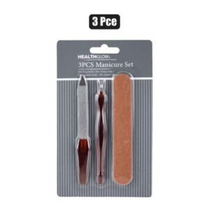 Nail manicure set 3pc h/glow