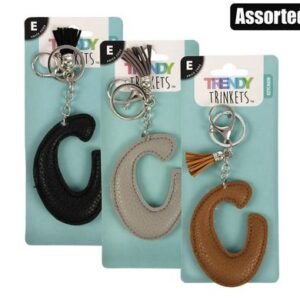 Keychain alpha faux-leather c