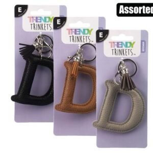 Keychain alpha faux-leather d
