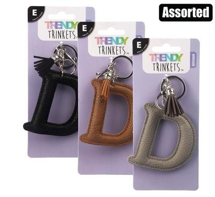 Keychain alpha faux-leather d