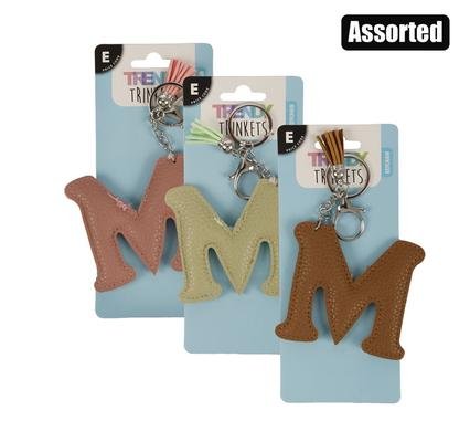 Keychain alpha faux-leather m