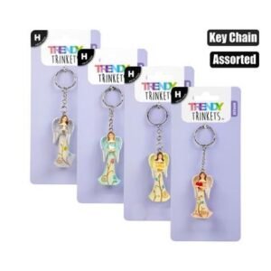 Keychain poly angel