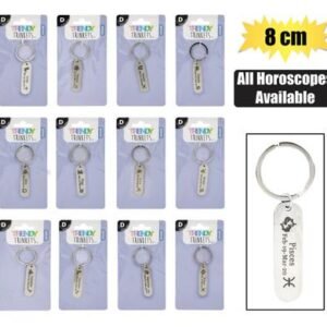 Keychain horoscope metal 8cm