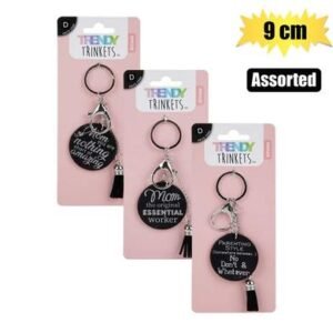 Keychain mom with words 9cm