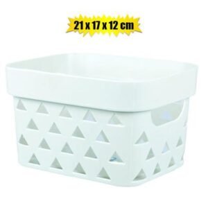 Basket pl triangle pattern 21x17x12