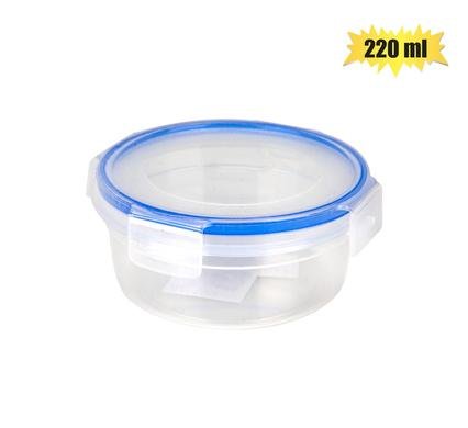 Container mini clip lock round 220ml