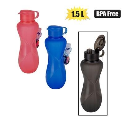 Water bottle pl 1.5l frosted