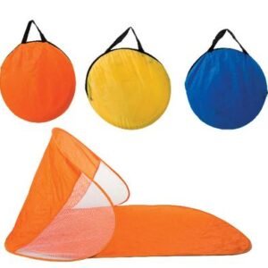Beach mat w/visor 140x60cm & bag