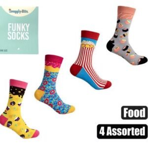 Socks unisex food designs