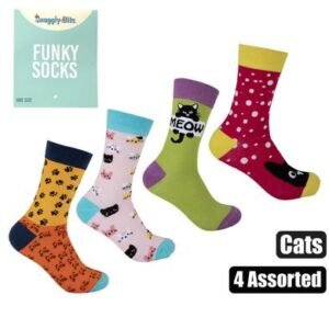 Socks unisex cat designs