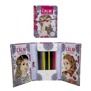 Book colouring calm